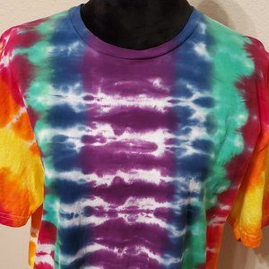 Tie Dye boho bohemia style unisex size XL 100% soft cotton.